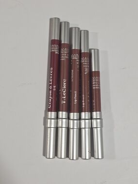 Lot 5 - T. LeClerc Lip Crayon Pencils - #02 Tendre #06 Divin